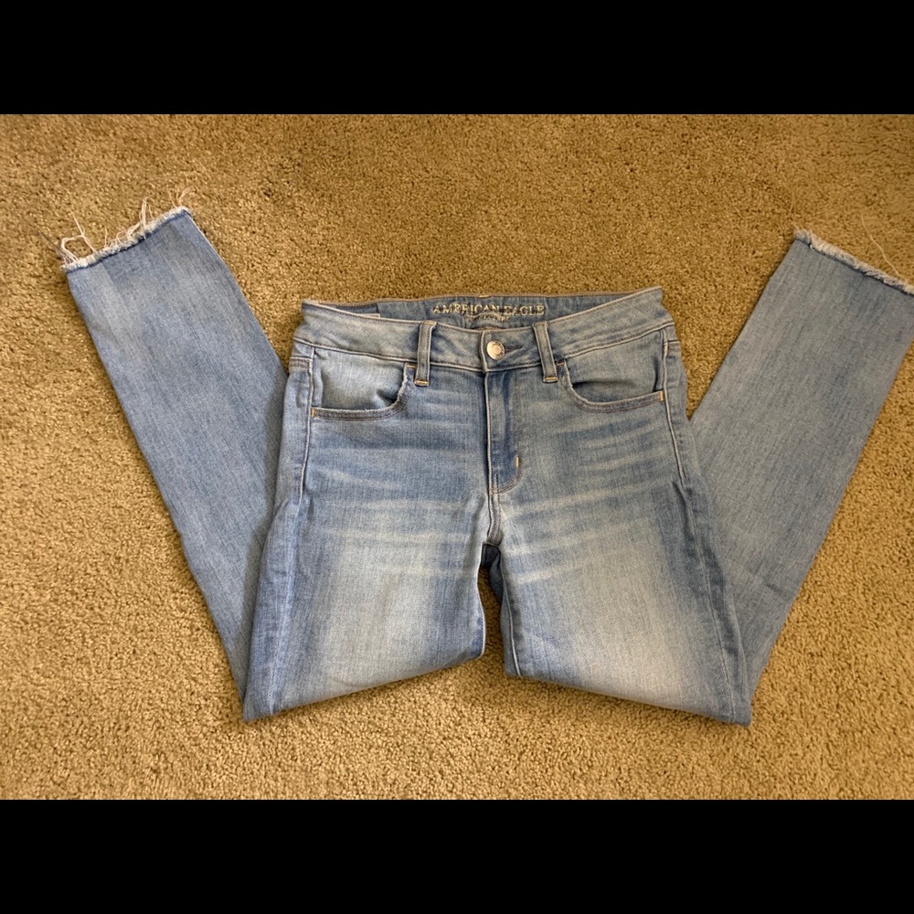 American eagle jegging crop